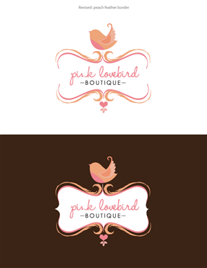Design de Logo par Lisa pour Pink Lovebird Boutique | Design : #2240938