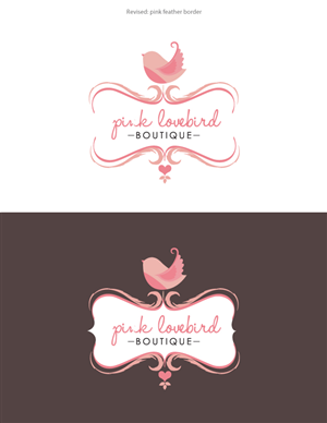 Design de Logo par Lisa pour Pink Lovebird Boutique | Design : #2240940