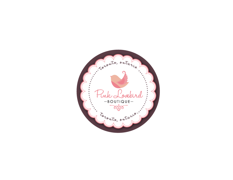 Logo Design by Lisa for Pink Lovebird Boutique | Design #2252022