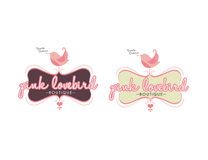 Design de Logo par Lisa pour Pink Lovebird Boutique | Design : #2252025