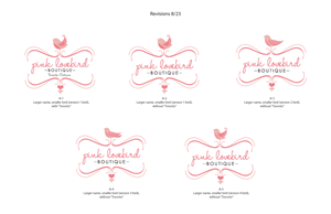 Design de Logo par Lisa pour Pink Lovebird Boutique | Design : #2260337
