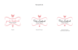 Logo Design by Lisa for Pink Lovebird Boutique | Design: #2273664