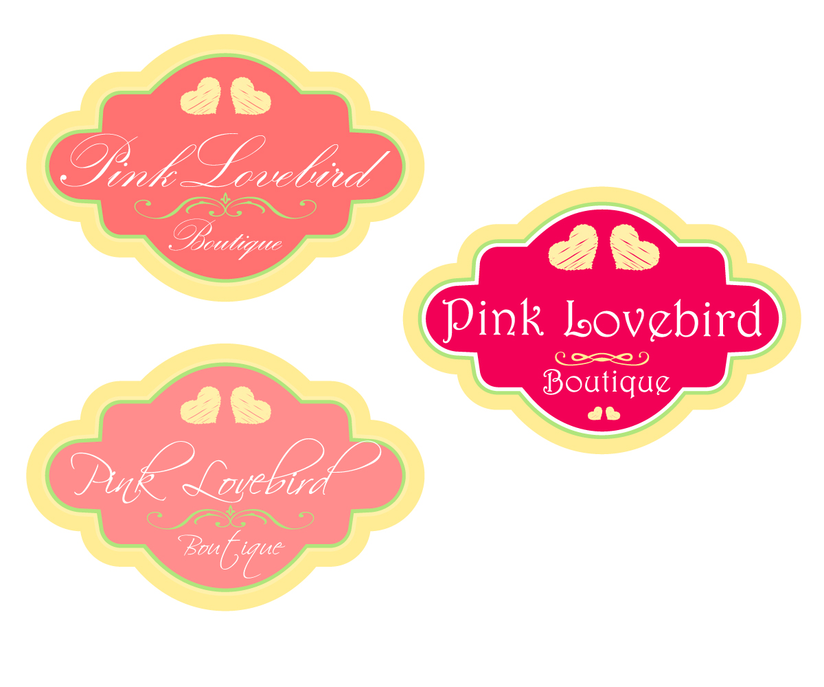 Design de Logo par sunny pour Pink Lovebird Boutique | Design #2247116