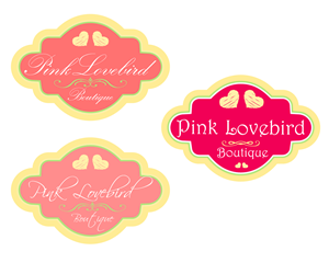 Logo Design by sunny for Pink Lovebird Boutique | Design: #2247116