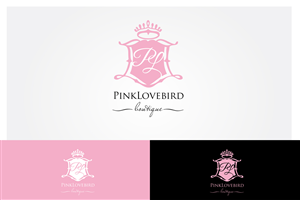 Logo Design by wonderland for Pink Lovebird Boutique | Design: #2268087