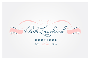 Logo Design by wonderland for Pink Lovebird Boutique | Design: #2274088