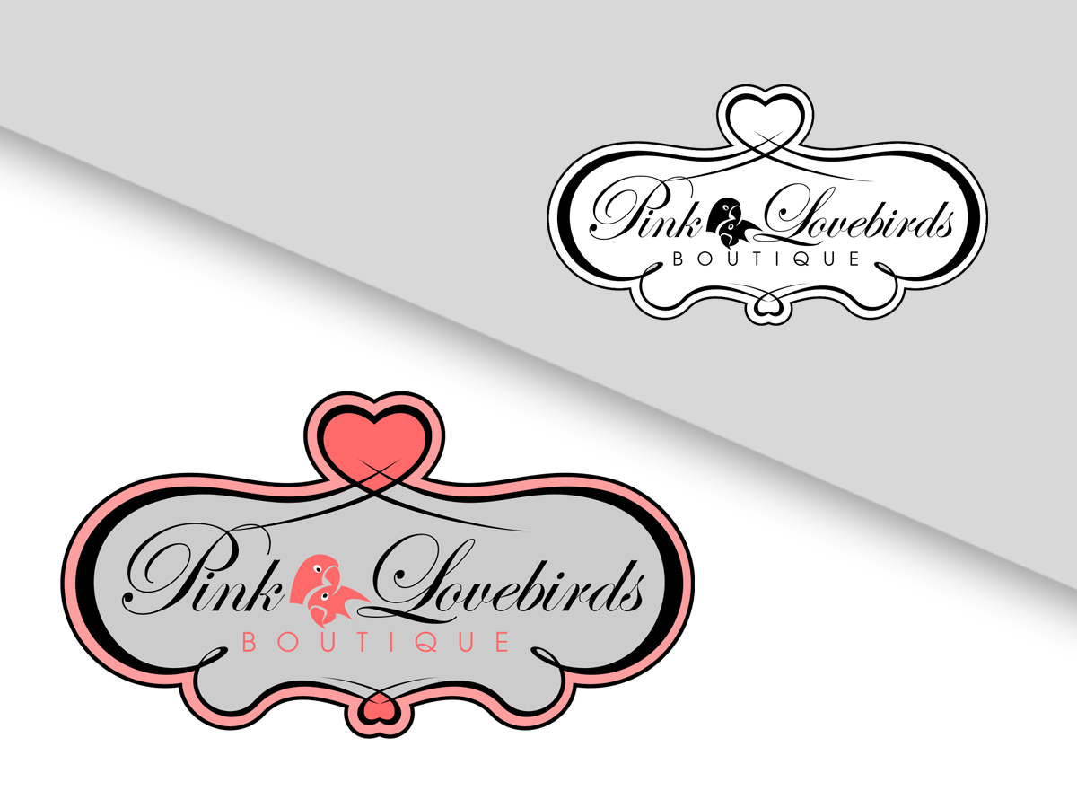Logo Design by vladst2004 for Pink Lovebird Boutique | Design #2228741