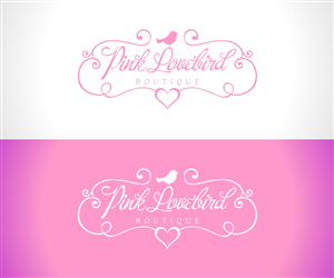 Logo Design by Edu Morente for Pink Lovebird Boutique | Design #2233102