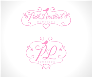 Logo Design by MOH Studio for Pink Lovebird Boutique | Design: #2238981