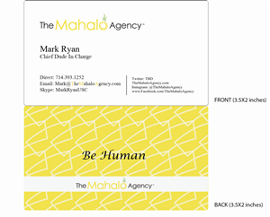 Business Card Design by Hyebin Moon