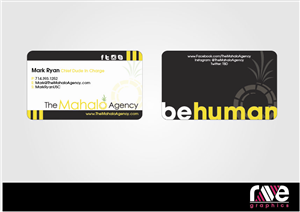 Business Card Design by Anna - Rave Graphics