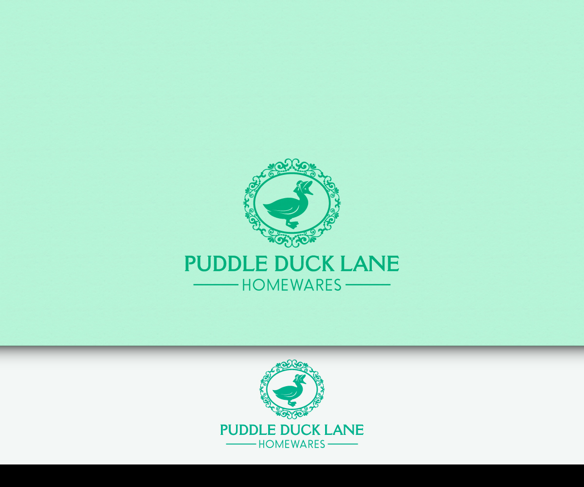 Logo Design by AD-X for Puddle Duck Lane Homewares | Design #10677138