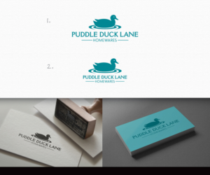 Logo Design by AD-X for Puddle Duck Lane Homewares | Design: #10714837