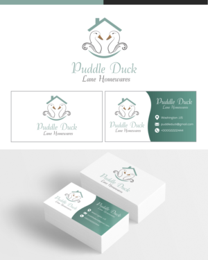 Logo Design by DG for Puddle Duck Lane Homewares | Design: #10657101