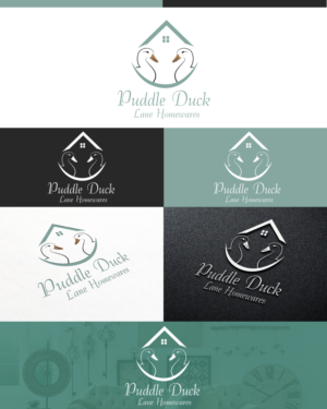 Logo Design by DG for Puddle Duck Lane Homewares | Design: #10657102