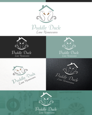 Logo Design by DG for Puddle Duck Lane Homewares | Design: #10657103