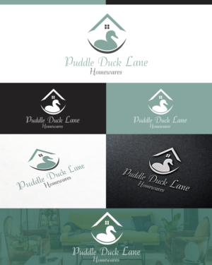 Logo Design by DG for Puddle Duck Lane Homewares | Design: #10714155