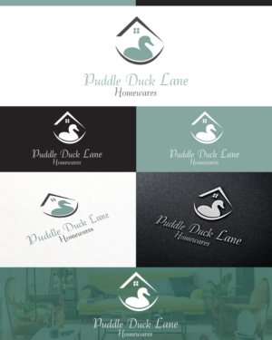 Logo Design by DG for Puddle Duck Lane Homewares | Design: #10714157