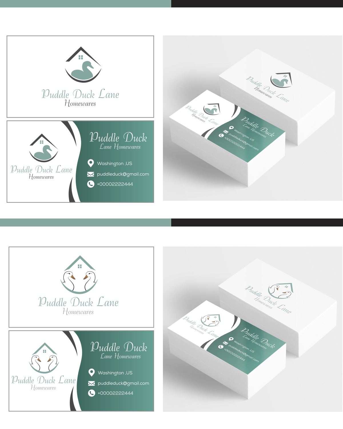 Logo Design by DG for Puddle Duck Lane Homewares | Design #10714164