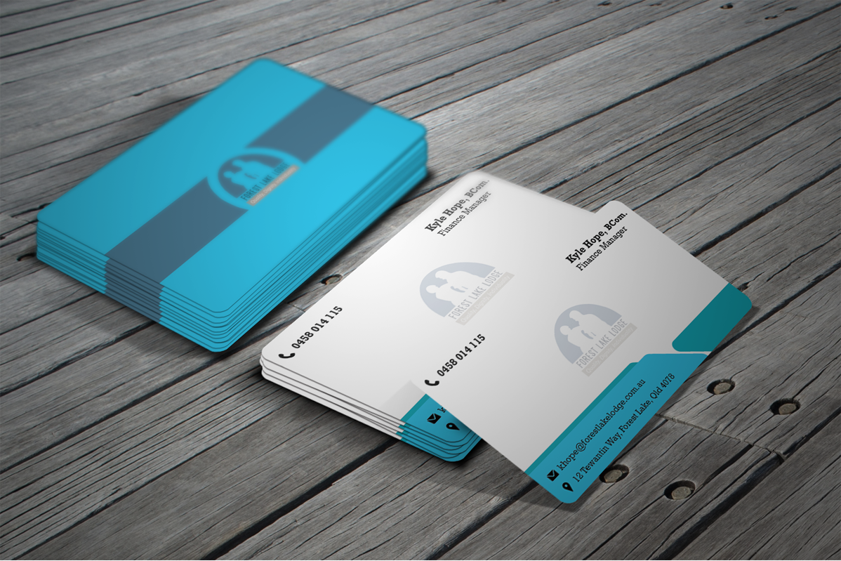 Business Card Design by hrcreation for Forest Lake Lodge | Design #10659831