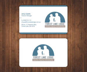 Business Card Design by Stylez Designz for Forest Lake Lodge | Design: #10668892