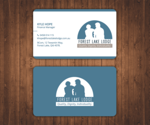 Business Card Design by Stylez Designz for Forest Lake Lodge | Design: #10668893