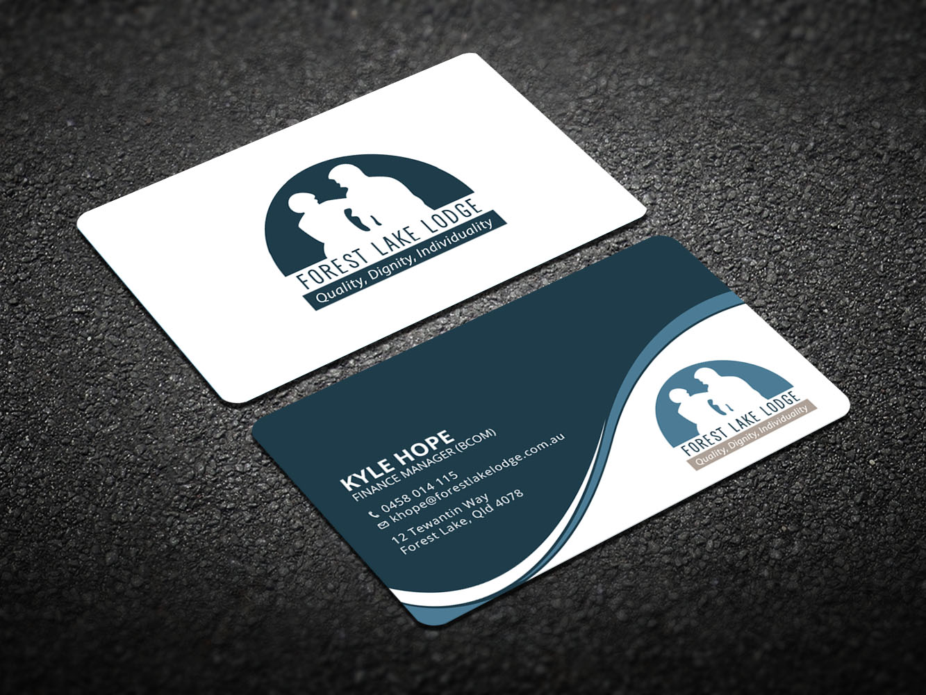 Business Card Design by Verified artistry (Design garden) for Forest Lake Lodge | Design #10649143
