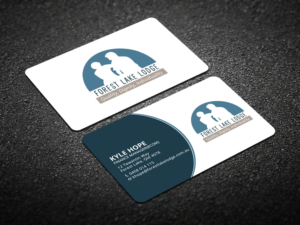 Business Card Design by Verified artistry (Design garden) for Forest Lake Lodge | Design: #10649144