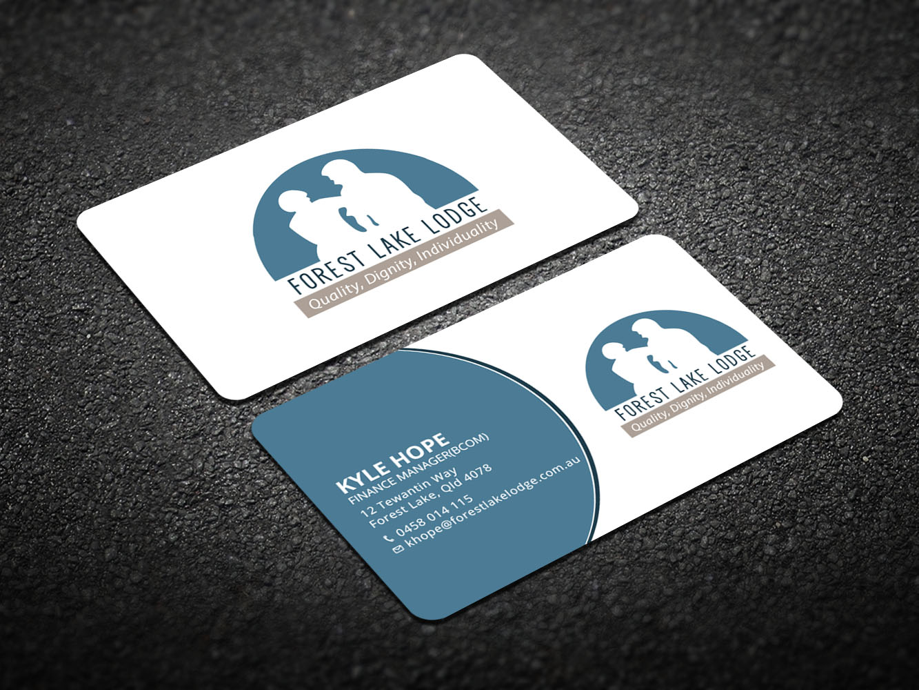 Business Card Design by Verified artistry (Design garden) for Forest Lake Lodge | Design #10649149