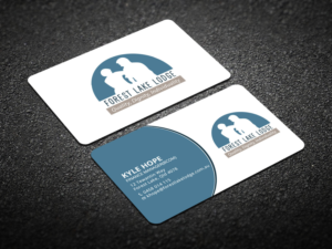 Business Card Design by Verified artistry (Design garden) for Forest Lake Lodge | Design: #10649149
