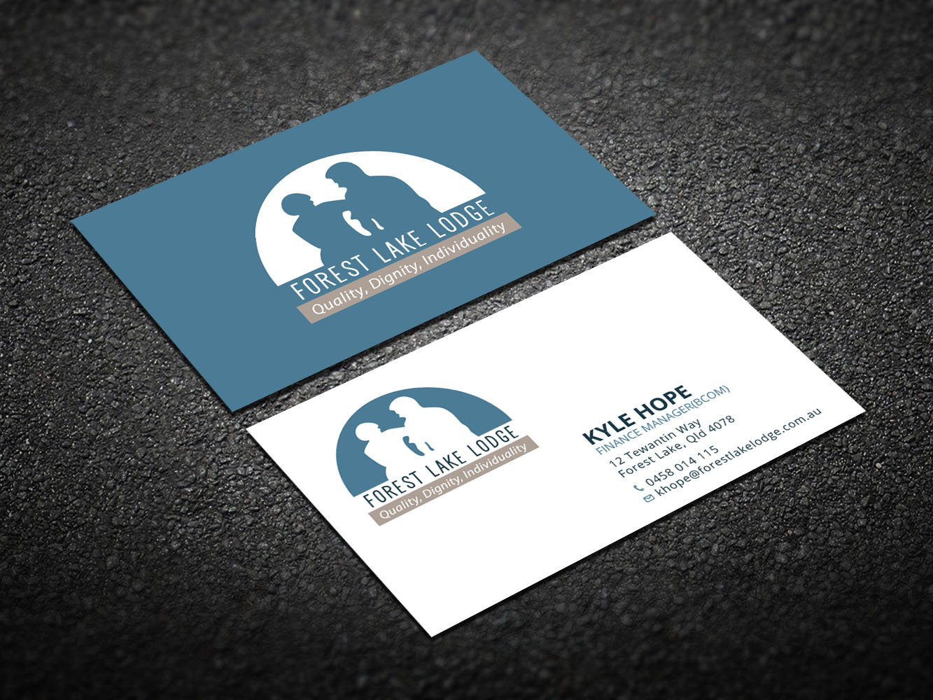 Diseño de Tarjeta de Presentación por Verified artistry (Design garden) para Forest Lake Lodge | Diseño #10649155