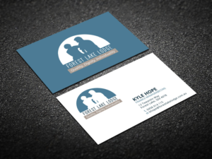 Business Card Design by Verified artistry (Design garden) for Forest Lake Lodge | Design: #10649155