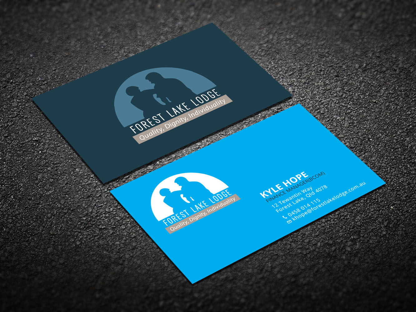Business Card Design by Verified artistry (Design garden) for Forest Lake Lodge | Design #10649156