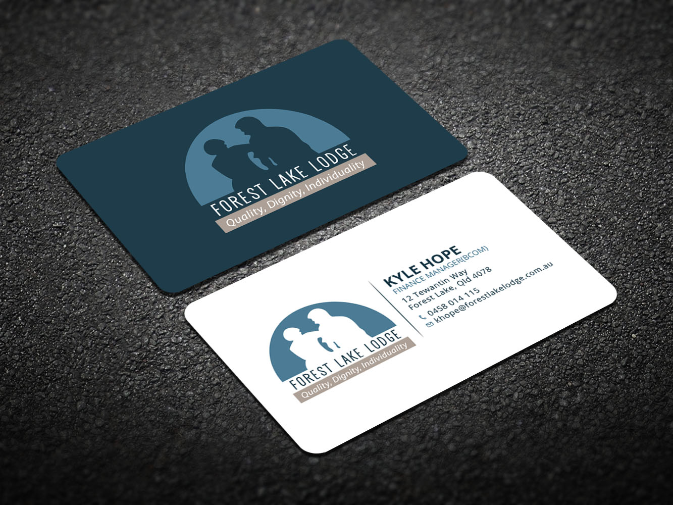 Business Card Design by Verified artistry (Design garden) for Forest Lake Lodge | Design #10649159
