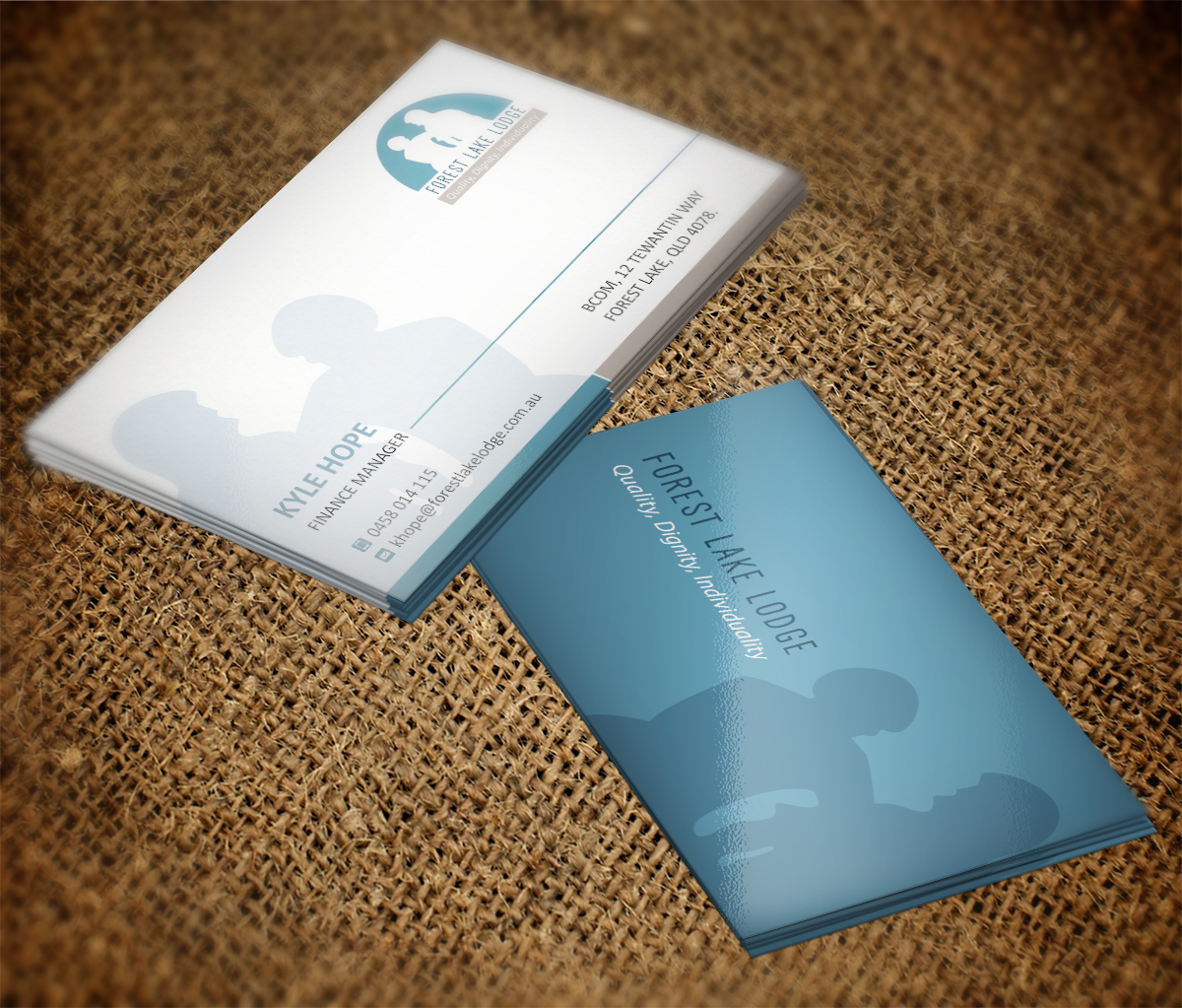 Diseño de Tarjeta de Presentación por Grafactory para Forest Lake Lodge | Diseño #10661987