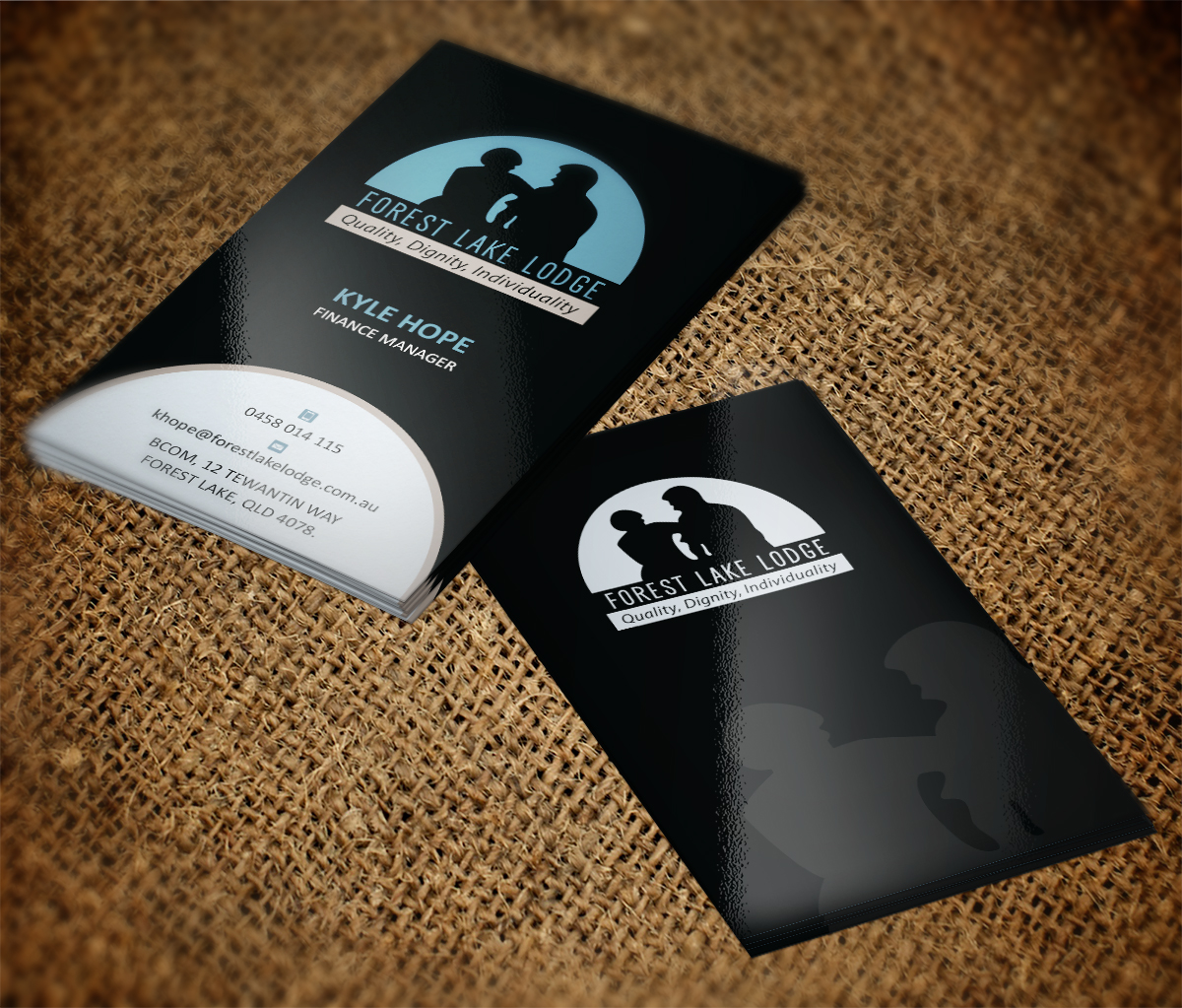 Design de Carte de Visite par Grafactory pour Forest Lake Lodge | Design #10662232