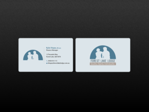 Business Card Design by Creations Box 2015 for Forest Lake Lodge | Design: #10655636