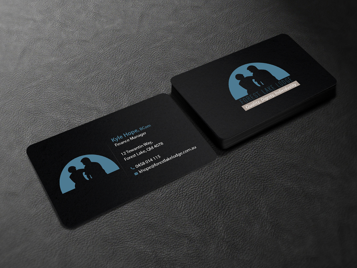 Business Card Design by Creations Box 2015 for Forest Lake Lodge | Design #10655637