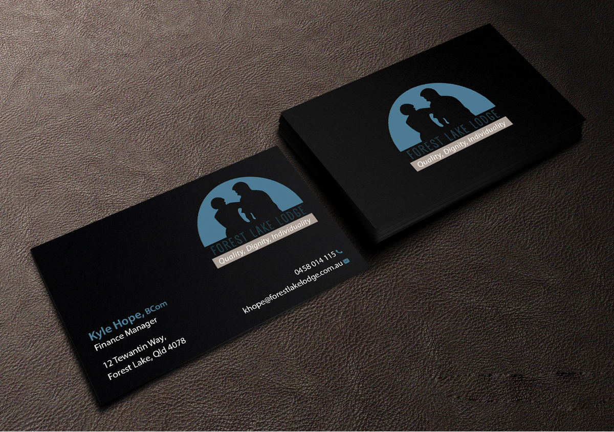 Business Card Design by Creations Box 2015 for Forest Lake Lodge | Design #10655638