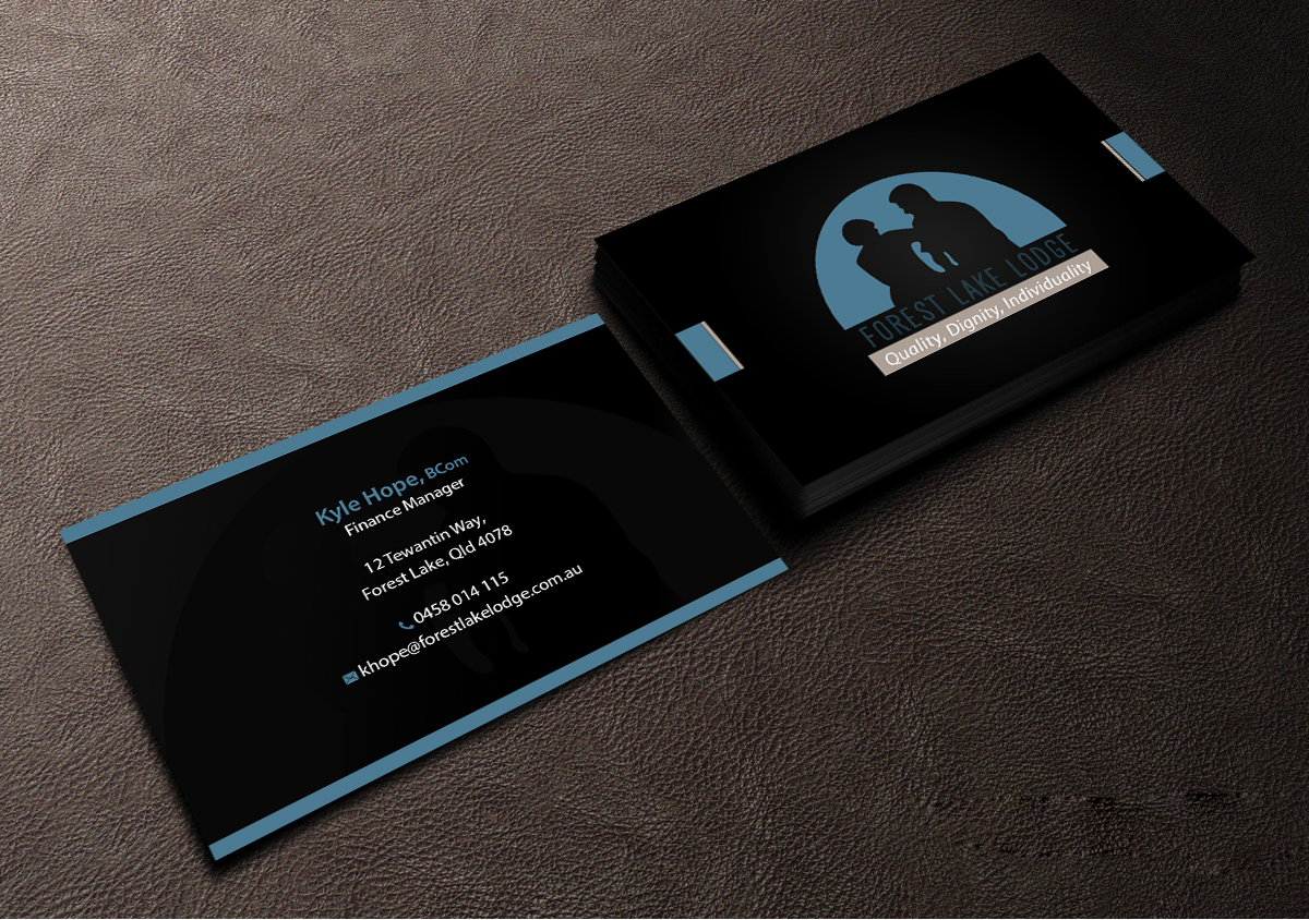 Business Card Design by Creations Box 2015 for Forest Lake Lodge | Design #10655640