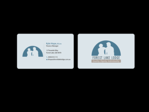 Visitenkarten-Design von Creations Box 2015 für Forest Lake Lodge | Design: #10655642