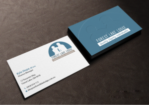 Visitenkarten-Design von Creations Box 2015 für Forest Lake Lodge | Design: #10655649