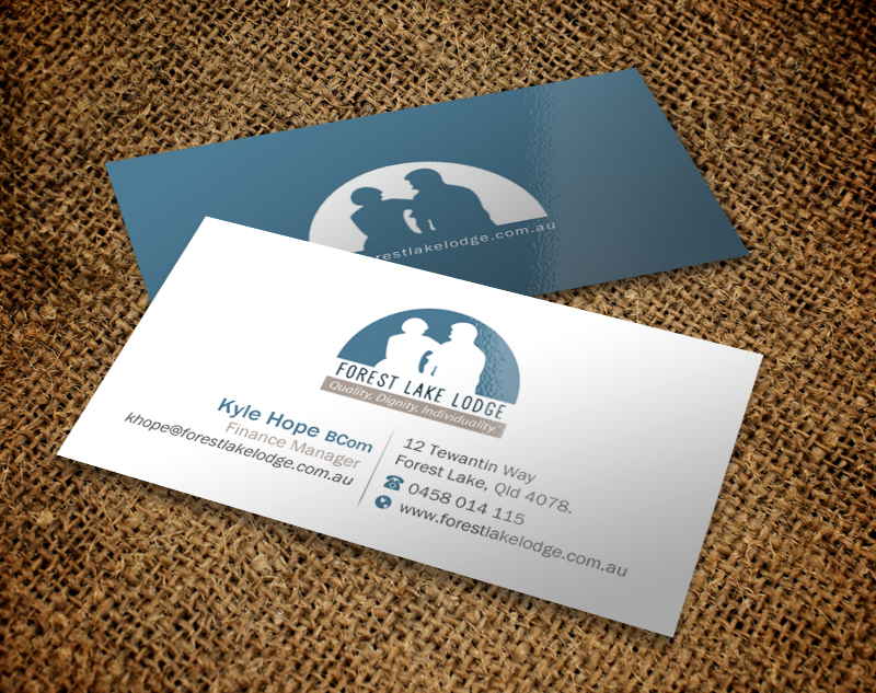 Diseño de Tarjeta de Presentación por Brand aid para Forest Lake Lodge | Diseño #10650987