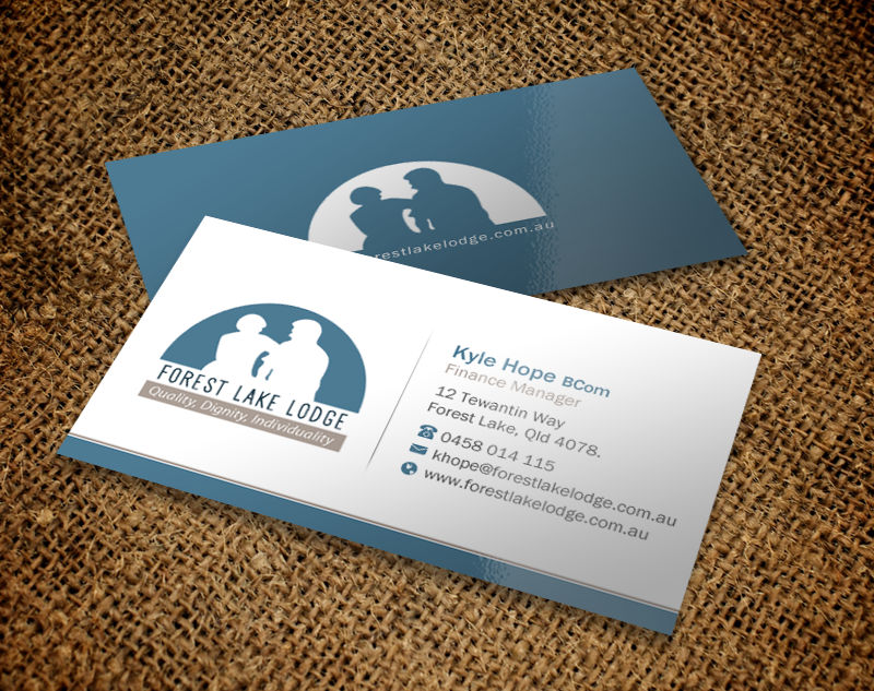 Business Card Design by Brand aid for Forest Lake Lodge | Design #10650988