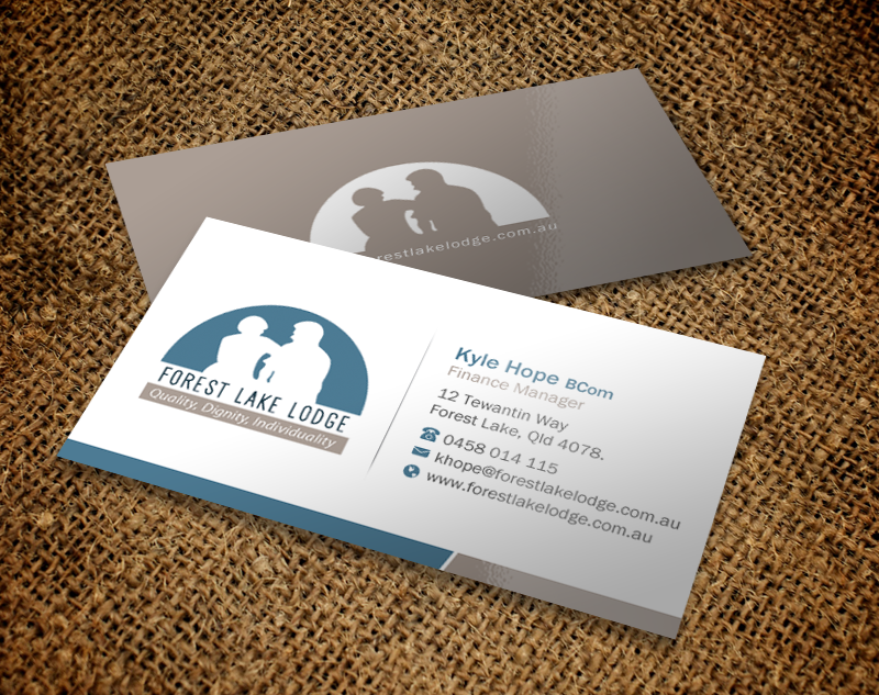 Business Card Design by Brand aid for Forest Lake Lodge | Design #10650989