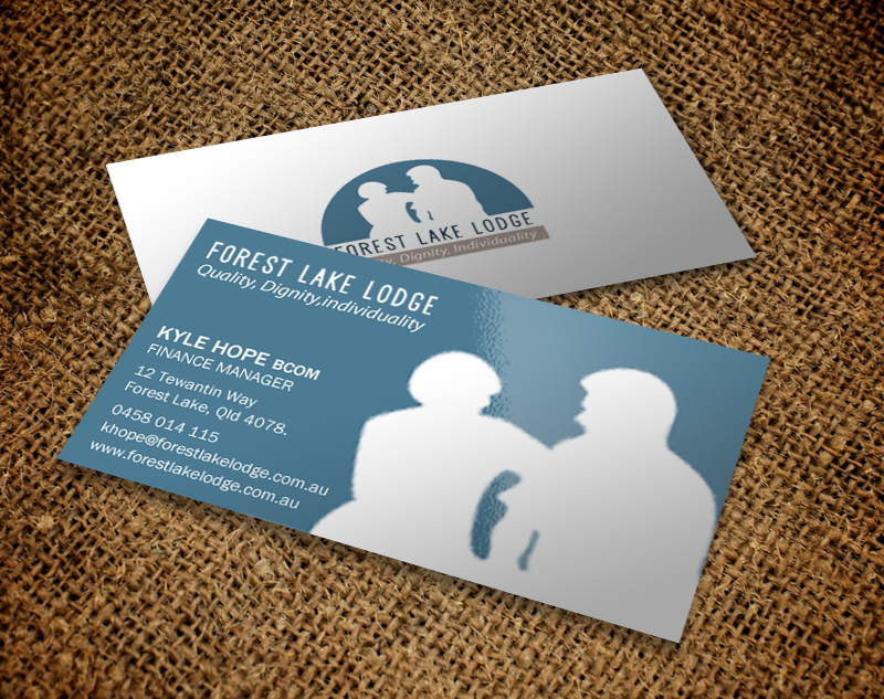 Diseño de Tarjeta de Presentación por Brand aid para Forest Lake Lodge | Diseño #10650990