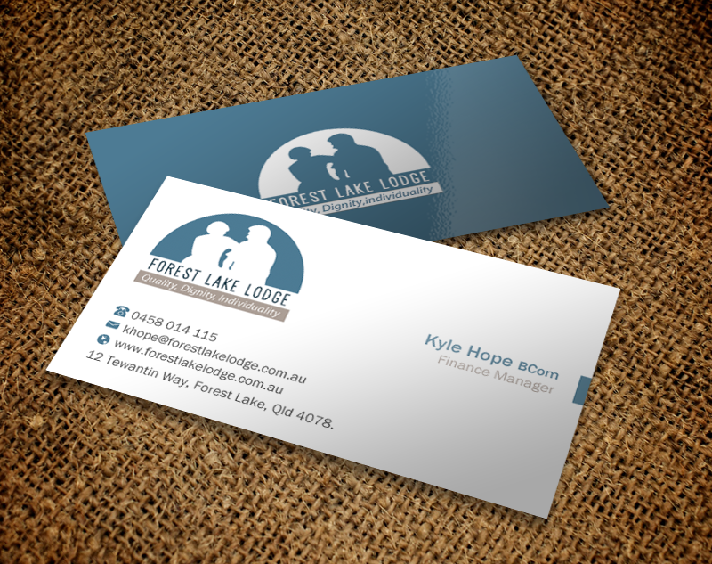 Diseño de Tarjeta de Presentación por Brand aid para Forest Lake Lodge | Diseño #10650995