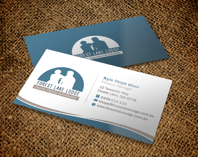 Business Card Design by Brand aid for Forest Lake Lodge | Design #10650997