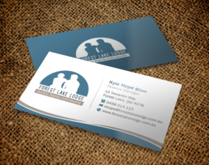 Visitenkarten-Design von Brand aid für Forest Lake Lodge | Design: #10650997