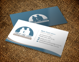Visitenkarten-Design von Brand aid für Forest Lake Lodge | Design: #10650999
